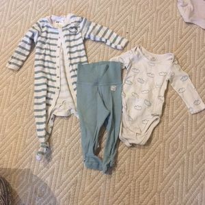 Organic cotton H&M 3 piece set